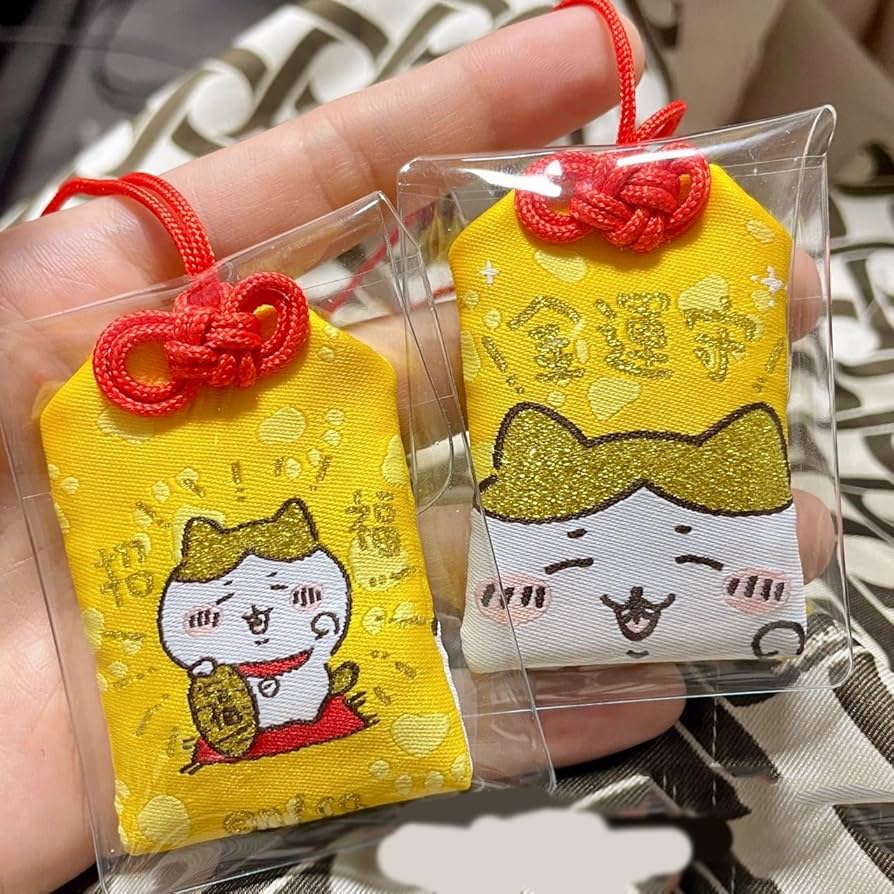 Amazon.co.jp: ちいかわ ハチワレ 招き猫 金運守 金運 お守り